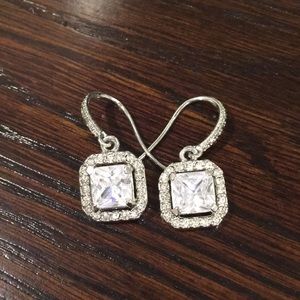 Stella and Dot rhinestone earrings